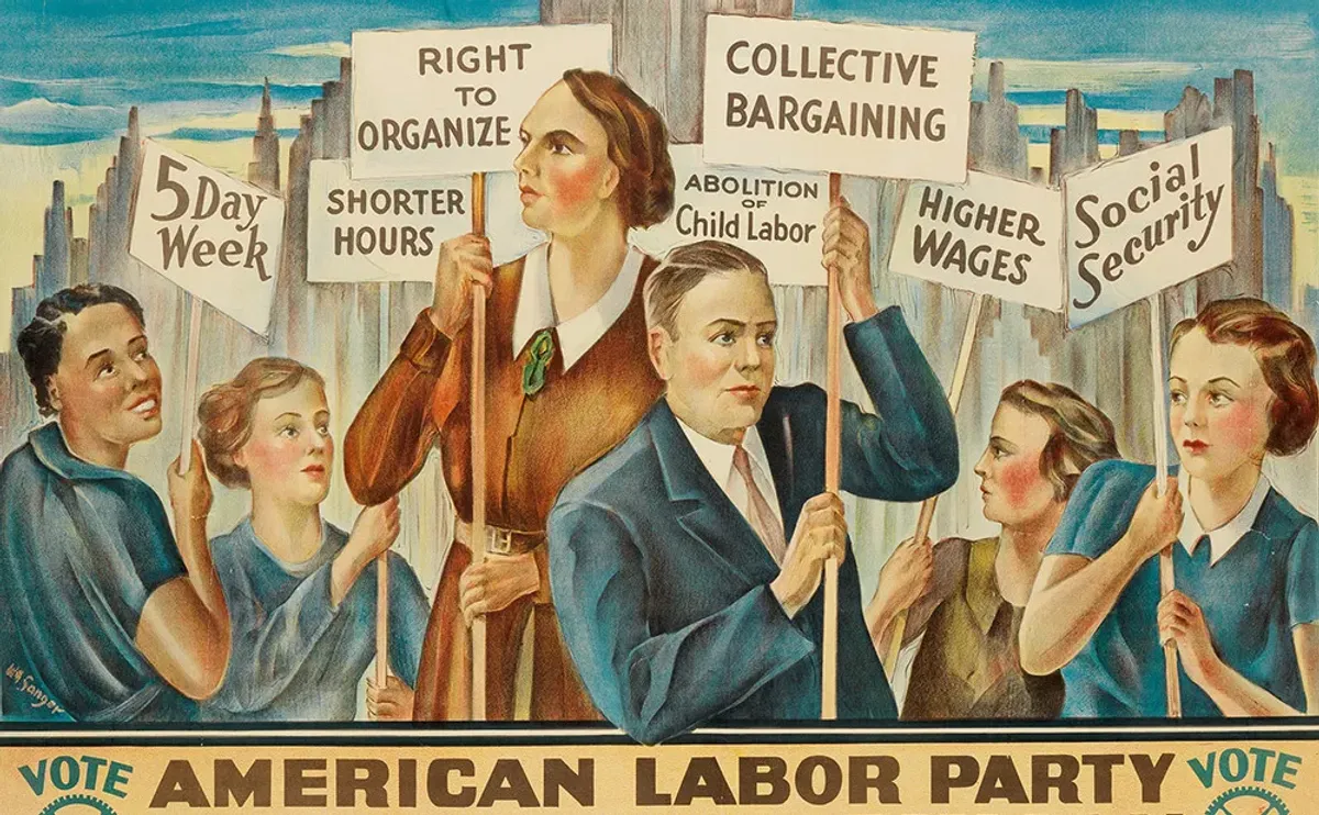 American Labor Party 1936 Propaganda